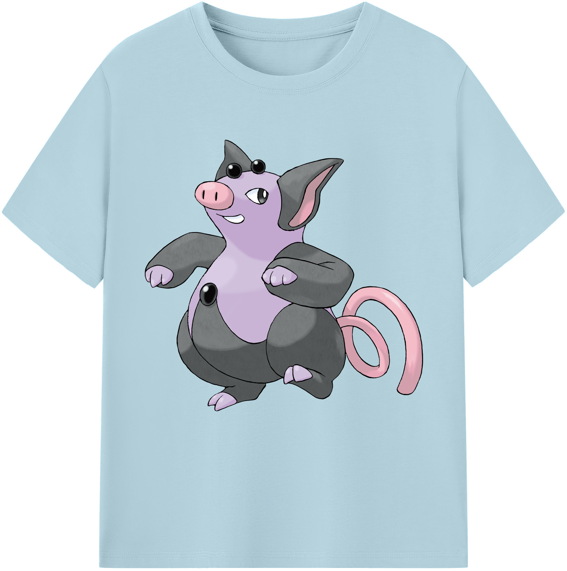 （画像用） ポケットモンスター Pokémon 綿100％半袖Tシャツ（フロントプリント）